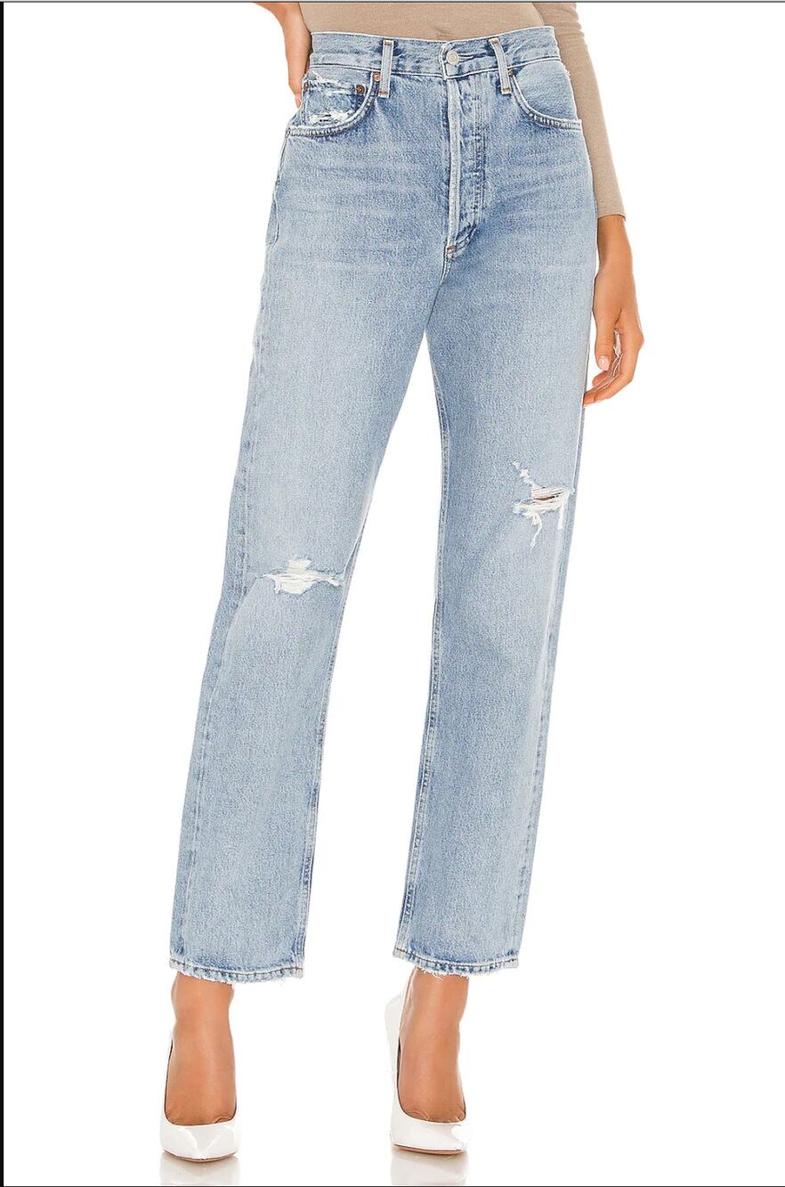 Agolde 90's Mid Rise Loose Fit Size 30 in Captured